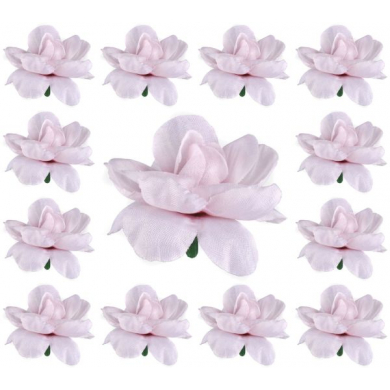 Róża główka 12 szt 4 cm Pink